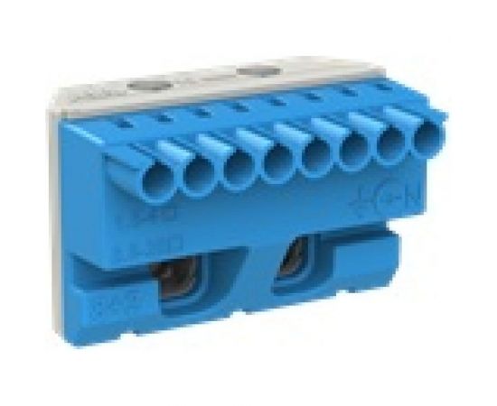 Самозажимной клеммник ABB, N8x4+2x25 мм ZK82B 1SPE007715F9703 – изображение 2