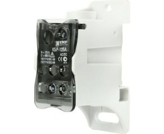 Распределительный блок EKF КБР на DIN-рейку и монтажную панель, 160A, PROxima SQplc-kbr160 – изображение 3