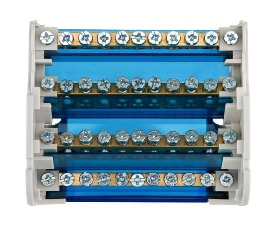 Шина на DIN-рейку в корпусе кросс-модуль REXANT 4x11 11-2304-11 – изображение 3