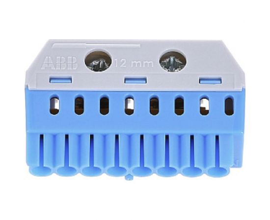 Самозажимной клеммник ABB, N8x4+2x25 мм ZK82B 1SPE007715F9703 – изображение 3