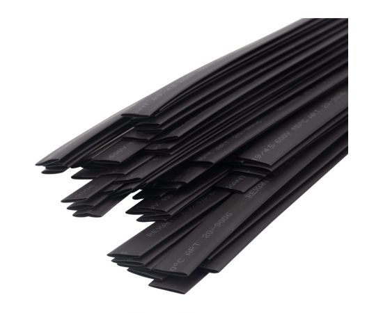 Термоусадка REXANT 9.0/4.5 мм, 1м, черная 20-9006 – изображение 3