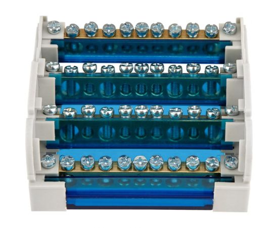 Шина на DIN-рейку в корпусе кросс-модуль REXANT 4x11 11-2304-11 – изображение 4