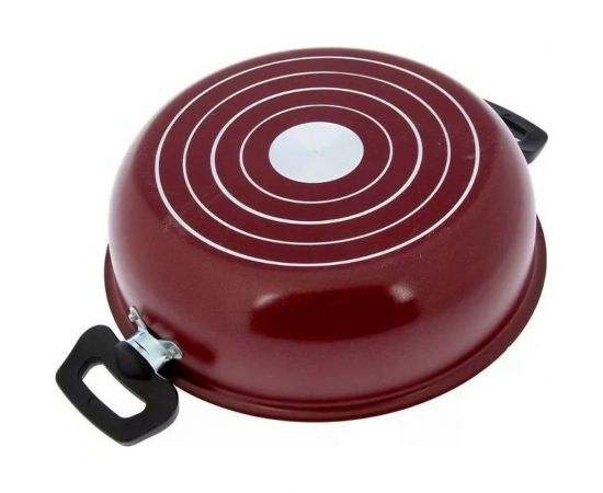 Жаровня Демидовский глубокая 24 + стеклянная крышка СЭ-012 – изображение 4