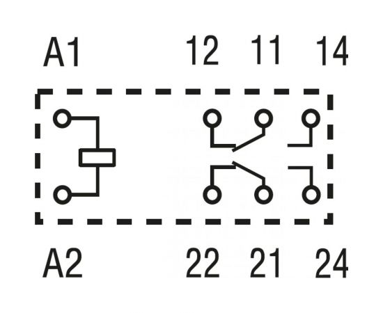 Низкопрофильное герметичное реле Релеон 2 перекидных контакта 8А ;= 5В DC; RP352900500 – изображение 4