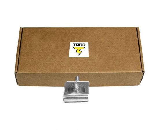 Фальцевый комплект, набор из 10 держателей для молниезащиты TORR 45x45мм 6182339 – изображение 5