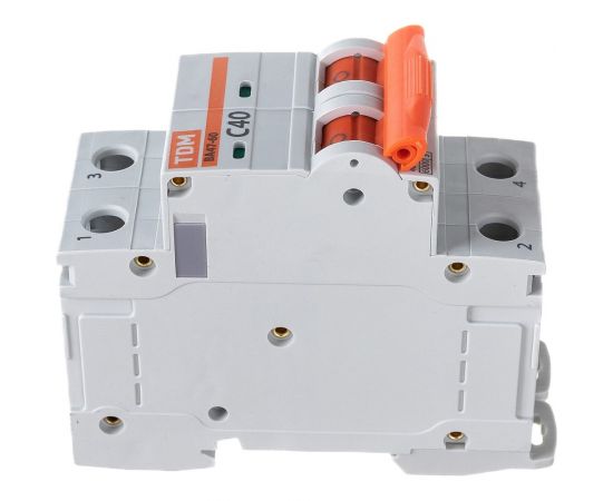 Автоматический выключатель TDM ВА47-60 2Р 40А 6кА характеристика С SQ0223-0097 – изображение 5