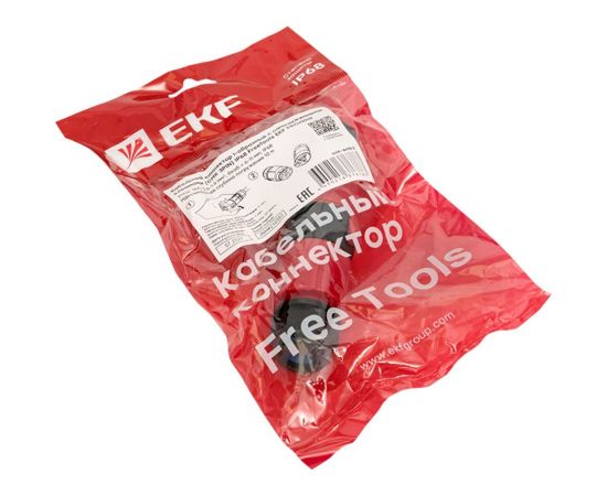 Кабельный коннектор EKF I-образный разъемный (СМК 3PIN) IP68 FreeTools PROxima cct-smk3 – изображение 5