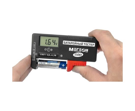 Тестер батареек МЕГЕОН 55061 – изображение 6