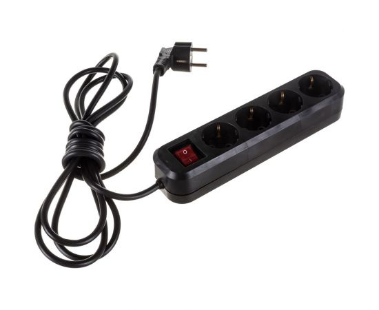 Бытовой удлинитель Gigant с заземлением ПВС 3x0,75 3500Вт 4 гнезда 3м 80093 – изображение 6