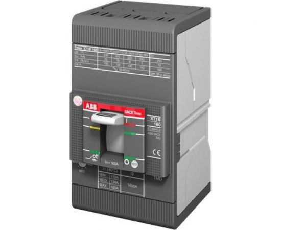 Автоматический выключатель ABB XT1B 160 TMD25-450 25A 3p F F 1SDA066801R1 