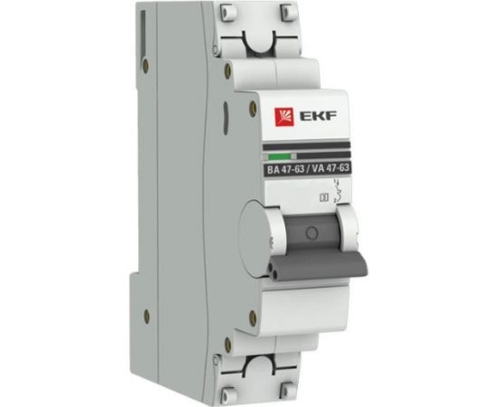 Автоматический выключатель EKF PROxima ВА 47-63, 1P, 32А, C, 6кА, SQ mcb4763-6-1-32C-pro 