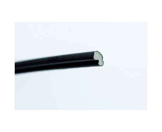 Полиуретановый уплотнитель для окон ПВХ KOMFORT Москитные системы Schlegel Q-LON чёрный 10 м УП00599 