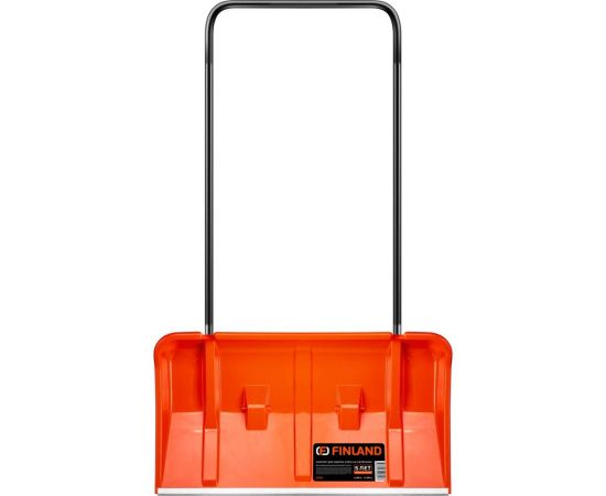 Скрепер для уборки снега на колесиках Центроинструмент Finland оранжевый 1936 