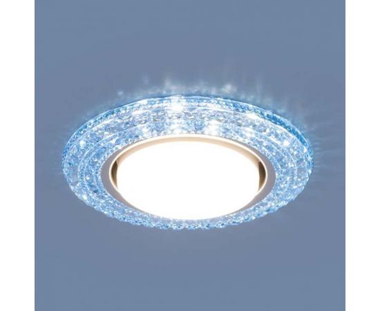 Встраиваемый светильник Elektrostandard 3030 GX53 / BL синий a035180 