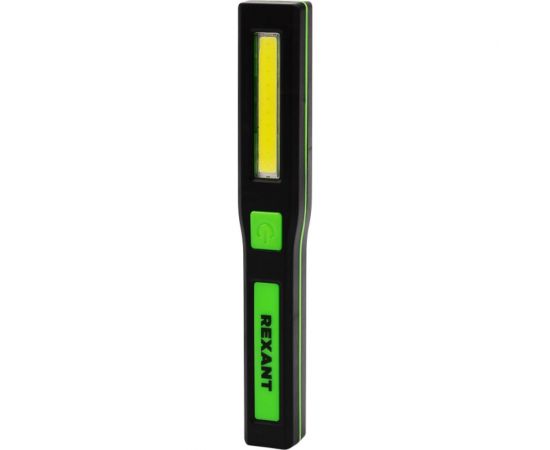 Светодиодный фонарь REXANT СОВ, 2 Режима, 3хААА, клипса 75-709 