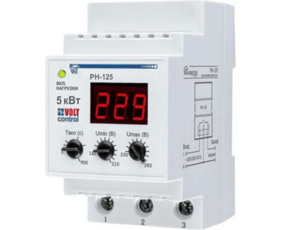 Реле напряжения Новатек-Электро РН-125 3425600125 