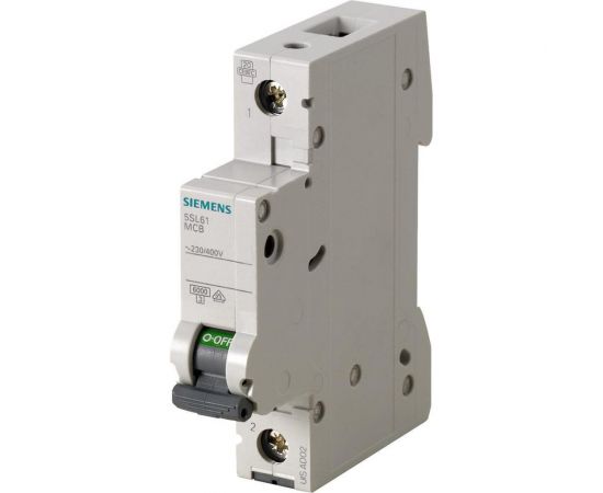 Автоматический выключатель Siemens 230/400V 6KA, 1-полюс, C, 25A 5SL61257 