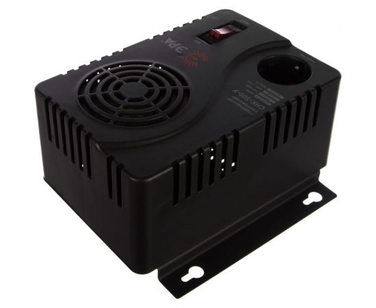 Компактный универсальный стабилизатор напряжения ЭРА СНК-500-У 160-260В/220В, 500ВА Б0031063 