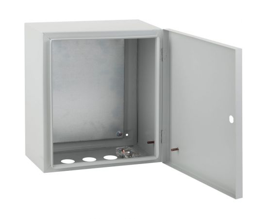 Щит с монтажной панелью ЭРА SIMPLE ЩМП-05 IP31, 400х400х175, Б0041656 