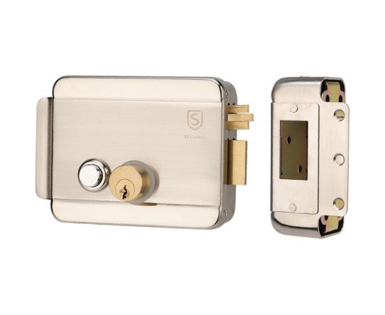Универсальный электромеханический накладной замок SECURIC SC-20, с блокировкой 45-0909 
