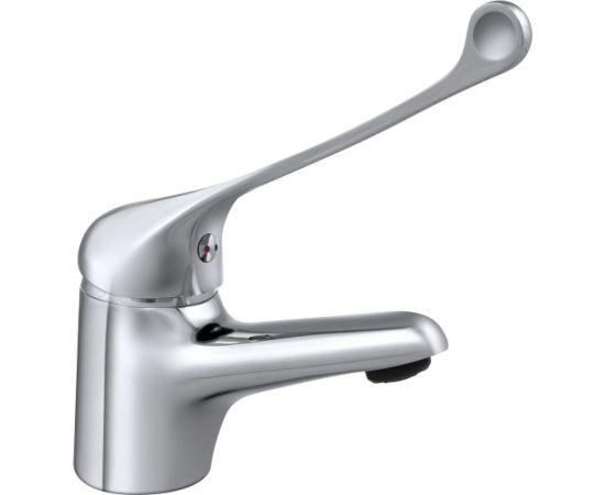 Смеситель для умывальника СЛАВЕН с литым изливом локтевой, одноручный СЛ-ОД-Х10 