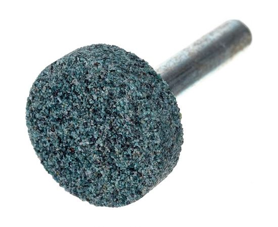 Головка абразивная с хвостовиком AW(ГЦ) 22x6х6 мм, 63C, F60(25Н), O(СТ1) CNIC 50624 – изображение 2