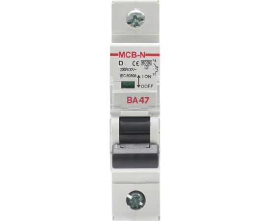 Автоматический выключатель AKEL ВА47-MCB-N-1P-D10-AC 400162 – изображение 2
