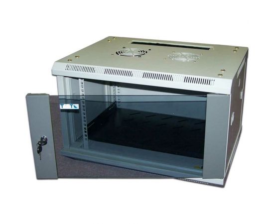 Настенный шкаф TWT Pro 15U 600x450, стеклянная дверь, CBW2-15U-6x4 TWT-CBW2-15U-6x4 – изображение 2