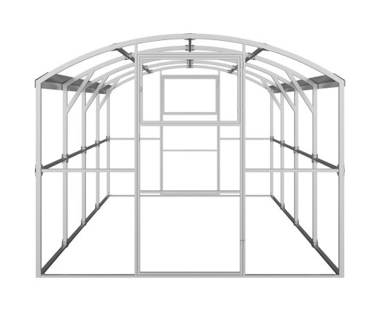 Каркас теплицы АКТИВАГРО.РФ Ударница благодатная База 4 м, ширина 2.5 м, 048 – изображение 2