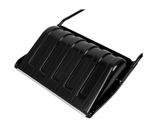 Пластиковый движок для уборки снега СИБРТЕХ 690x470x1420 мм, стальная рукоятка 61642 – изображение 2