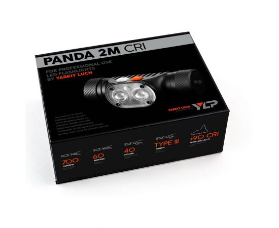 Налобный фонарь ЯРКИЙ ЛУЧ PANDA 2M-CRI 2xSamsung 90CRI max.700лм, 5 режимов, 4606400106036 – изображение 2