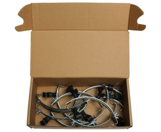 Комплект, набор из 10 держателей для молниезащиты TORR коньковый, регулируемый 240мм. 6182333 – изображение 3