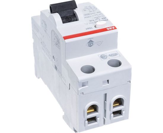 Выключатель дифференциального тока ABB 2 модуля FH202 AC-25/0,1 2CSF202006R2250 – изображение 3