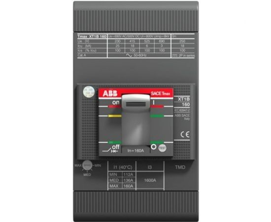 Автоматический выключатель ABB XT1B 160 TMD32-450 32A 3p F F 1SDA066802R1 – изображение 3
