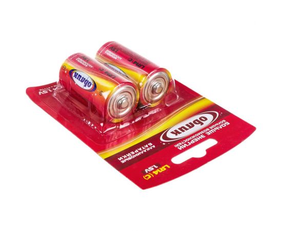 Батарейка Облик LR14 Блистер-2 5824 – изображение 3