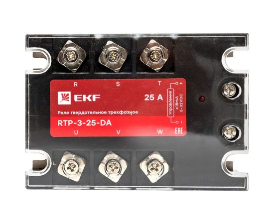 Твердотельное трехфазное реле EKF RTP-25-DA PROxima rtp-3-25-da – изображение 3