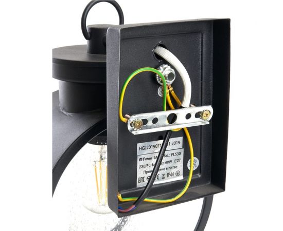 Садово-парковый светильник FERON PL530 60W, 230V, E27, черный 11889 – изображение 3