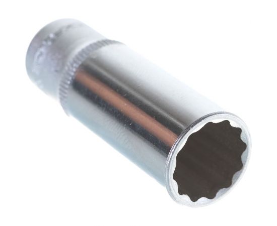 Головка торцевая 12-гранная глубокая (13 мм; L=50 мм; 1/4DR) ROCKFORCE RF-529501350 – изображение 3