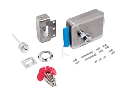 Накладной электромеханический замок БУЛАТ ЗЭМн 850 НС нержавеющая сталь ДЛЯ КАЛИТОК И ВОРОТ 14094 – изображение 3