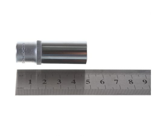Головка торцевая 12-гранная глубокая (13 мм; L=50 мм; 1/4DR) ROCKFORCE RF-529501350 – изображение 4