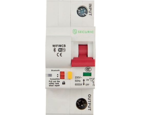 Умный Wi-Fi автоматический выключатель SECURIC 1P/25А SEC-HV-125 – изображение 5