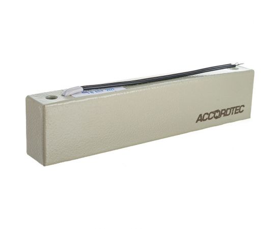 Электромагнитный замок ACCORDTEC 180 кг, 12V, 0.4 A, 180x40x25, 0.8 кг ML-180K с уголком – изображение 5