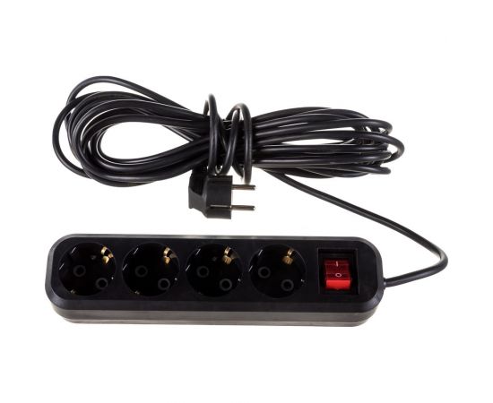 Бытовой удлинитель Gigant с заземлением ПВС 3x0,75 3500Вт 4 гнезда 7м 80095 – изображение 6