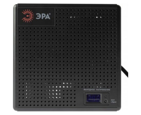 Компактный универсальный стабилизатор напряжения ЭРА CНК-1500-УЦ 140-260В/220В, 1500ВА Б0051111 – изображение 6