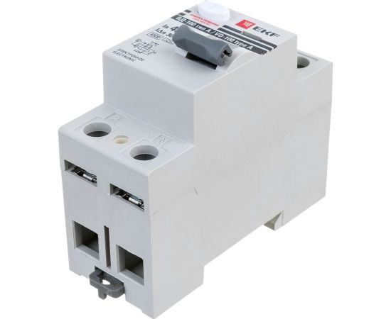 Электронное устройство защитного отключения EKF ВД-100 2P 40А/30мА электр, тип А PROxima elcb-2-40-30-e-a-pro – изображение 7