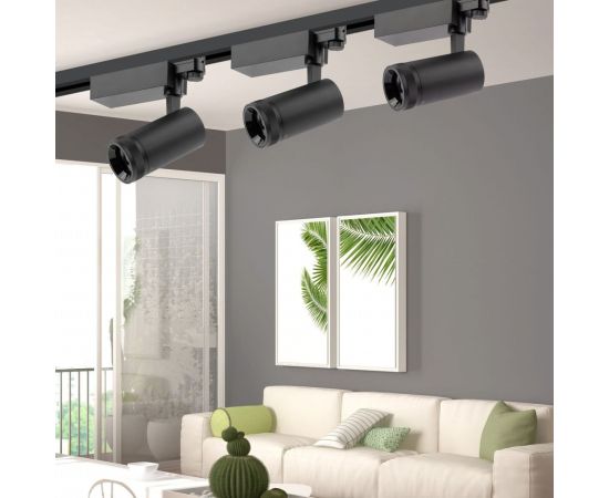 Трековый трехфазный светильник ЭРА STR309940KB20 регулируемый луч 4000K черный Б0049790 – изображение 7