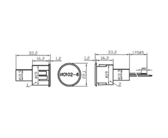 Охранный извещатель Магнито-контакт магнитоконтактный ИО 102-6 1425 – изображение 10