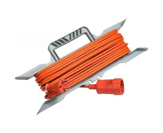 Удлинитель на рамке EKF PROxima Зевс 2.0 10м, с заземлением, ПВС 3х1,0, 16А/3,5кВт, SQ USRB02-16-310-1-10 