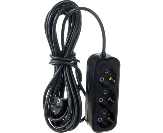 Бытовой удлинитель Gigant с заземлением ПВС 3x0,75 3500Вт 3 гнезда 7м 80085 