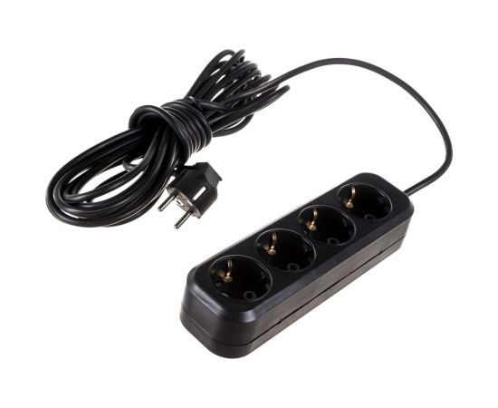 Бытовой удлинитель Gigant с заземлением ПВС 3x0,75 3500Вт 4 гнезда 7м 80089 